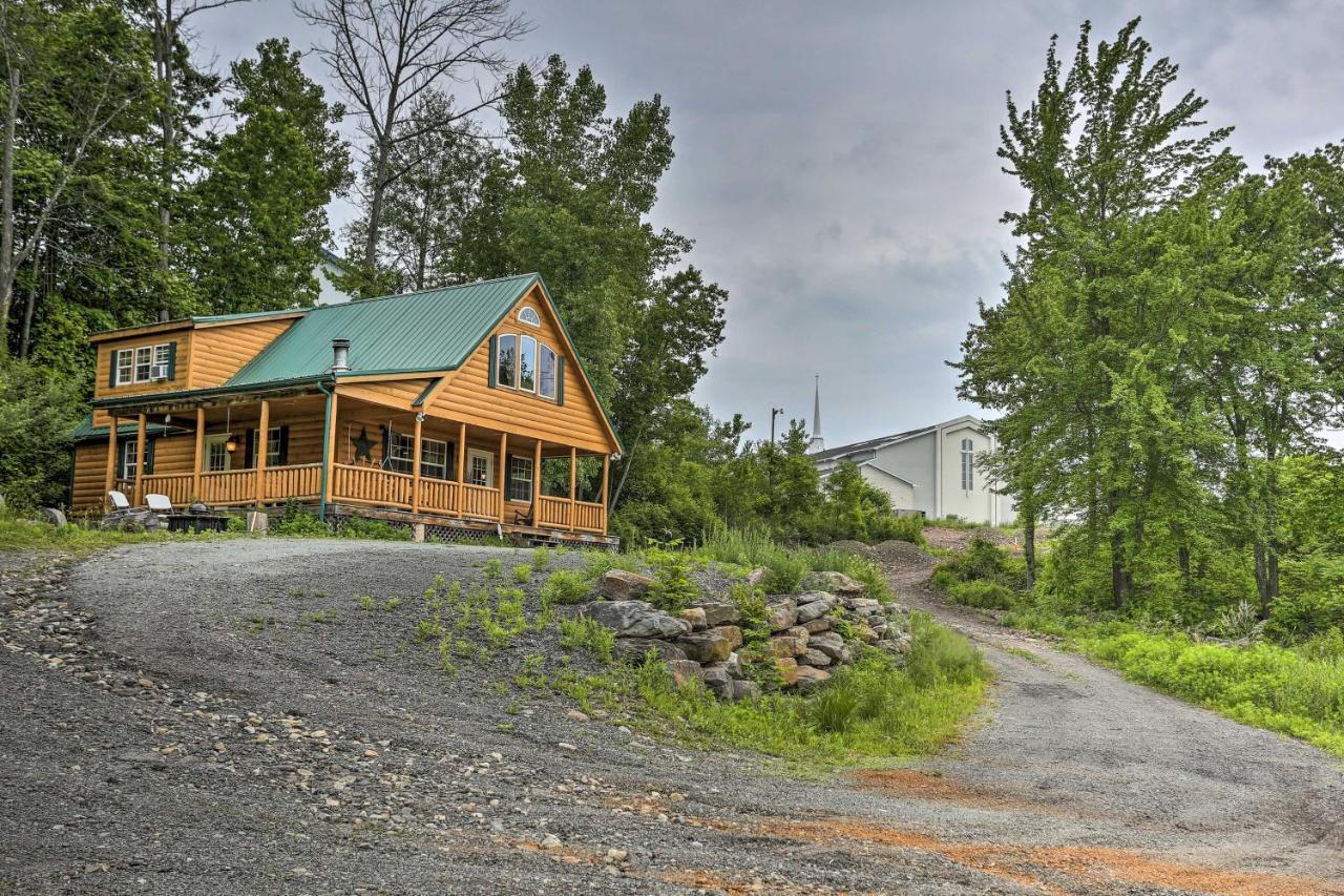 Charming Blakely Cabin With Porch And Valley Views! エクステリア 写真