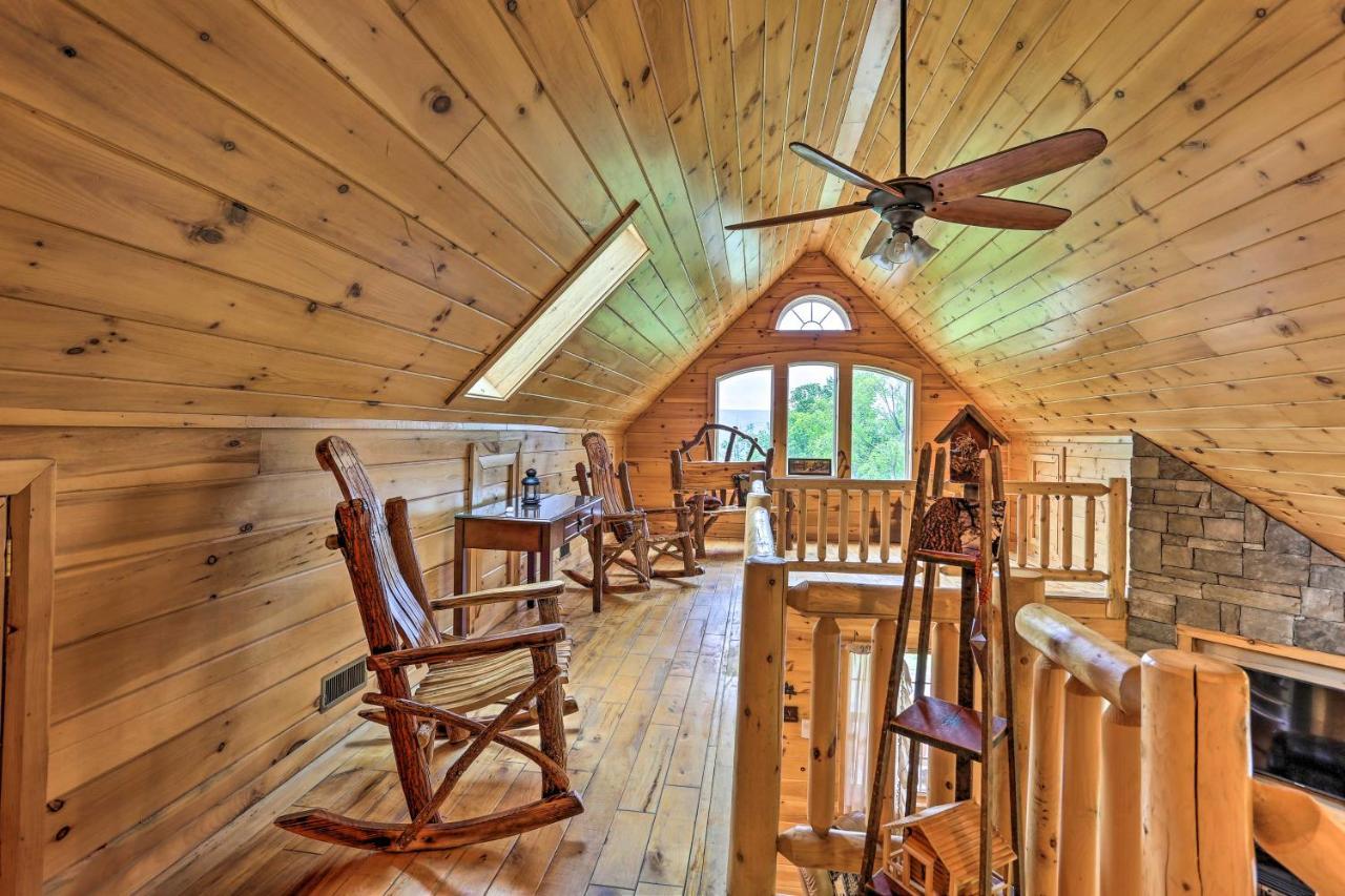 Charming Blakely Cabin With Porch And Valley Views! エクステリア 写真